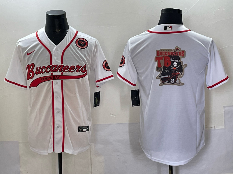 Men Tampa Bay Buccaneers blank white 2025 Nike NFL JERSEY 0087